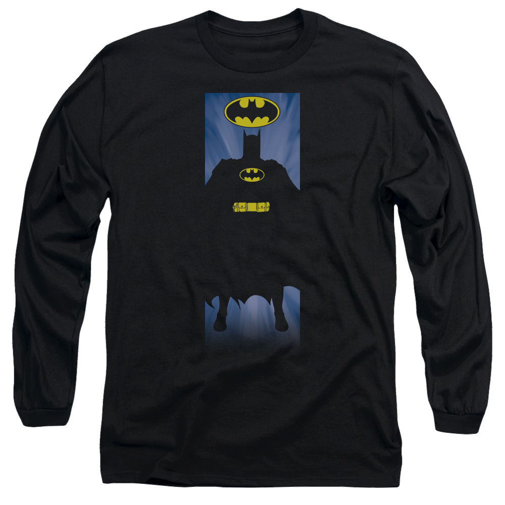 Batman Batman Block - Men's Long Sleeve T-Shirt Men's Long Sleeve T-Shirt Batman