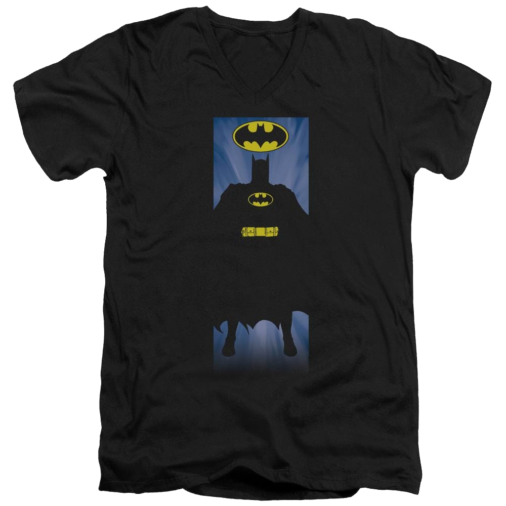 Batman Batman Block - Men's V-Neck T-Shirt Men's V-Neck T-Shirt Batman