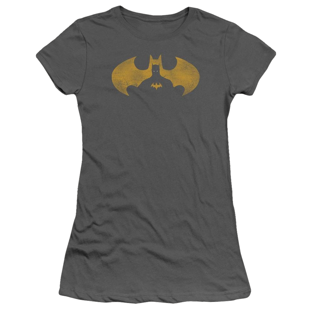 Batman Bat Symbol Knockout - Juniors T-Shirt Juniors T-Shirt Batman