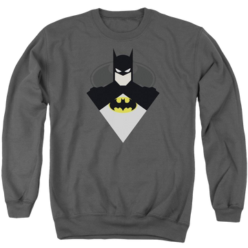 Batman Simple Bat - Men's Crewneck Sweatshirt Men's Crewneck Sweatshirt Batman