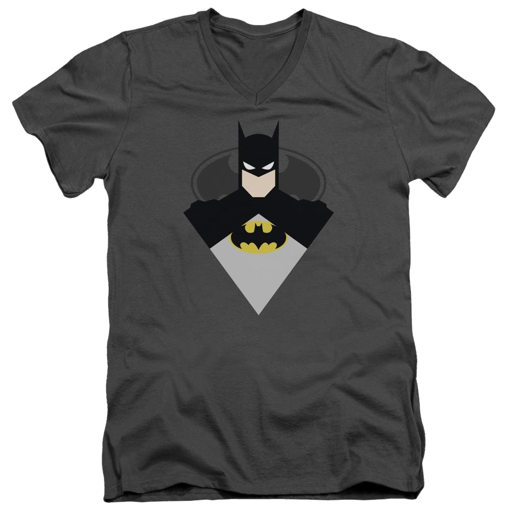 Batman Simple Bat - Men's V-Neck T-Shirt Men's V-Neck T-Shirt Batman
