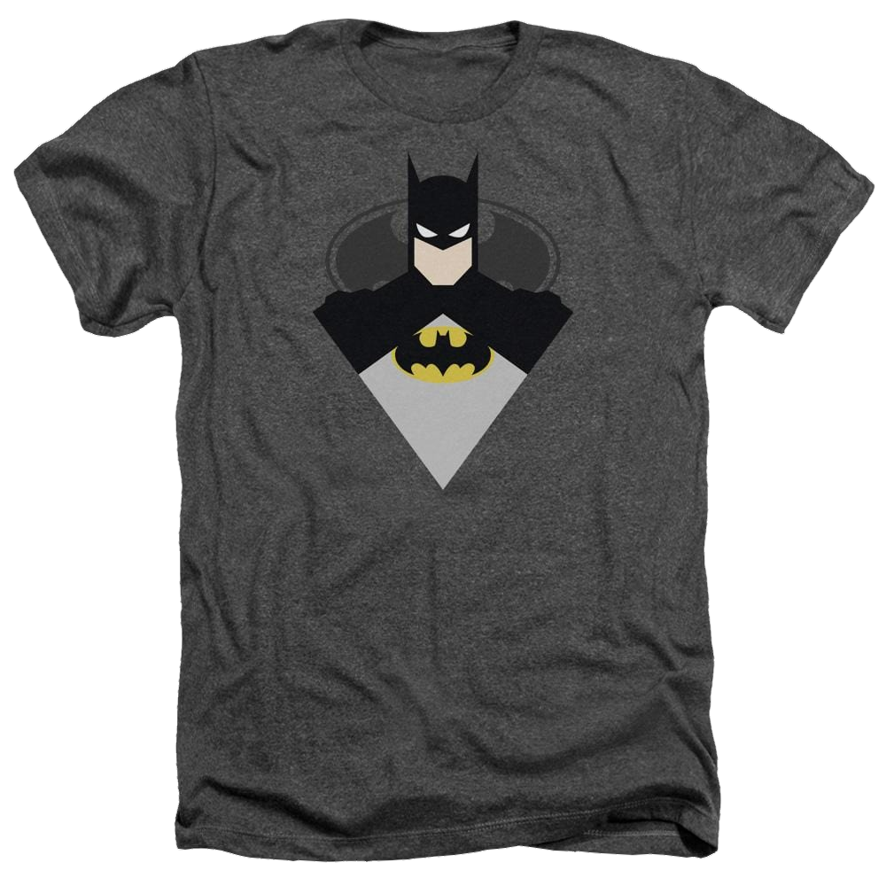 Batman Simple Bat - Men's Heather T-Shirt Men's Heather T-Shirt Batman