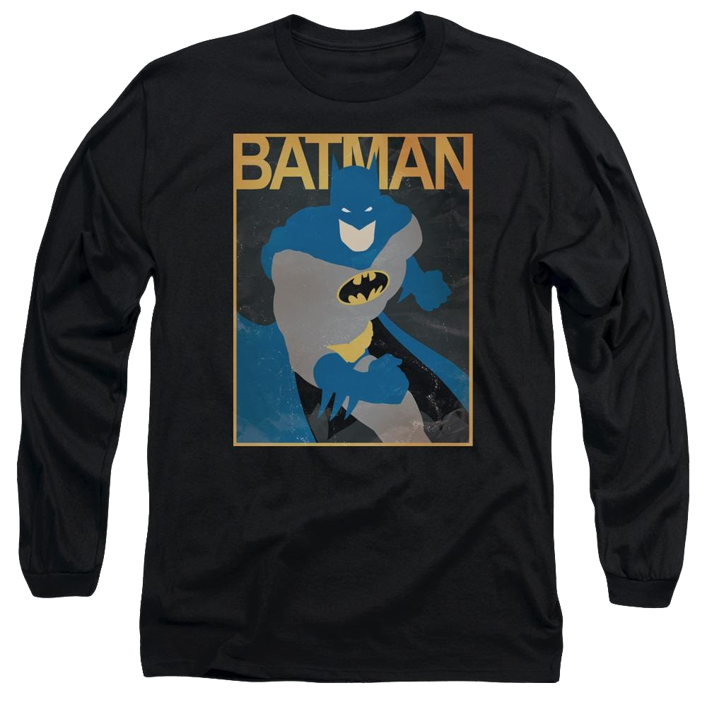 Batman Simple Bm Poster - Men's Long Sleeve T-Shirt Men's Long Sleeve T-Shirt Batman