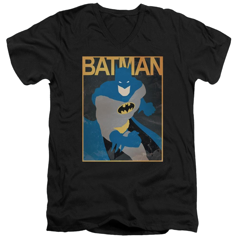 Batman Simple Bm Poster - Men's V-Neck T-Shirt Men's V-Neck T-Shirt Batman