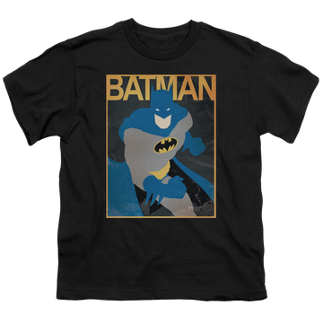 DC Batman Simple Bm Poster - Youth T-Shirt Youth T-Shirt (Ages 8-12) Batman