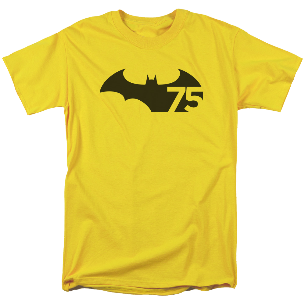 Batman 75 Logo - Men's Regular Fit T-Shirt Men's Regular Fit T-Shirt Batman