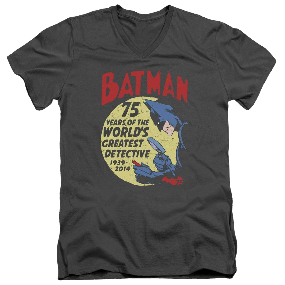 Batman Detective 75 - Men's V-Neck T-Shirt Men's V-Neck T-Shirt Batman