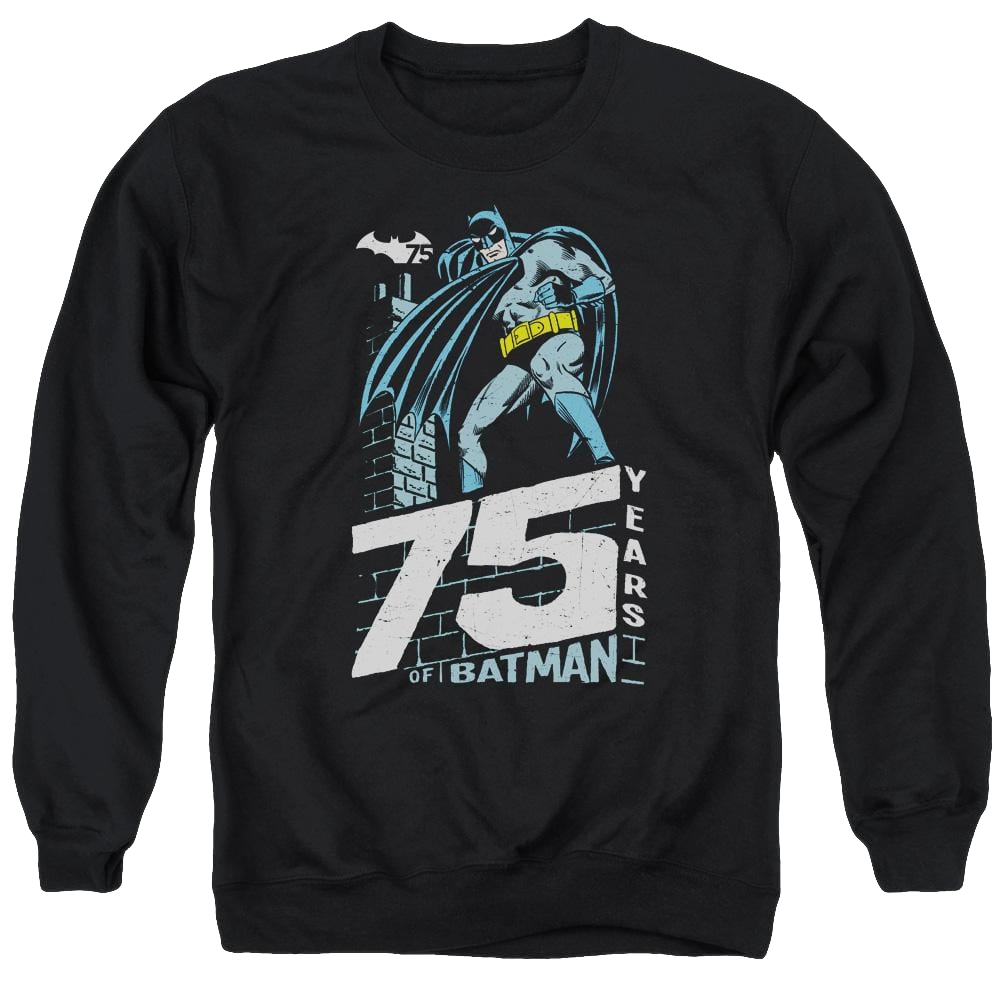 Batman Rooftop - Men's Crewneck Sweatshirt Men's Crewneck Sweatshirt Batman