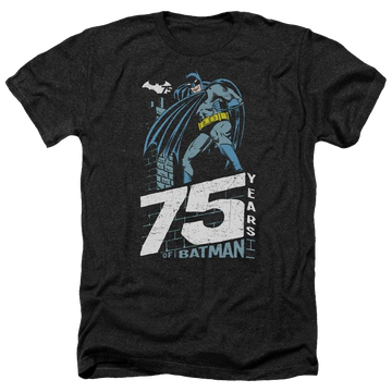 Batman Rooftop - Men's Heather T-Shirt Men's Heather T-Shirt Batman