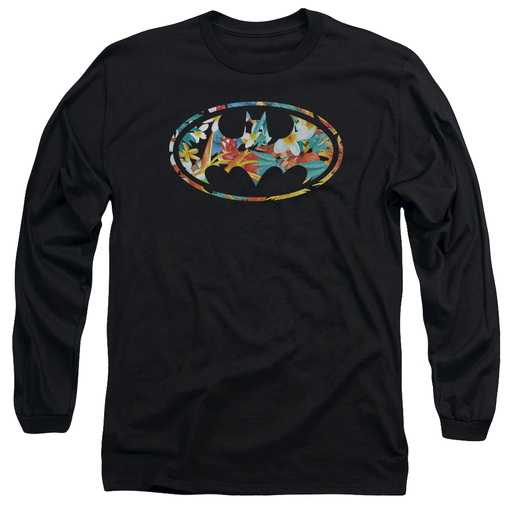 Batman Hawaiian Bat - Men's Long Sleeve T-Shirt Men's Long Sleeve T-Shirt Batman