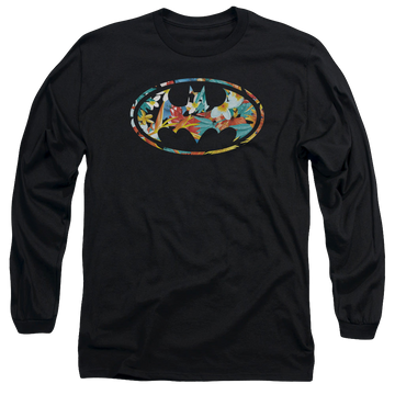 Batman Hawaiian Bat - Men's Long Sleeve T-Shirt Men's Long Sleeve T-Shirt Batman