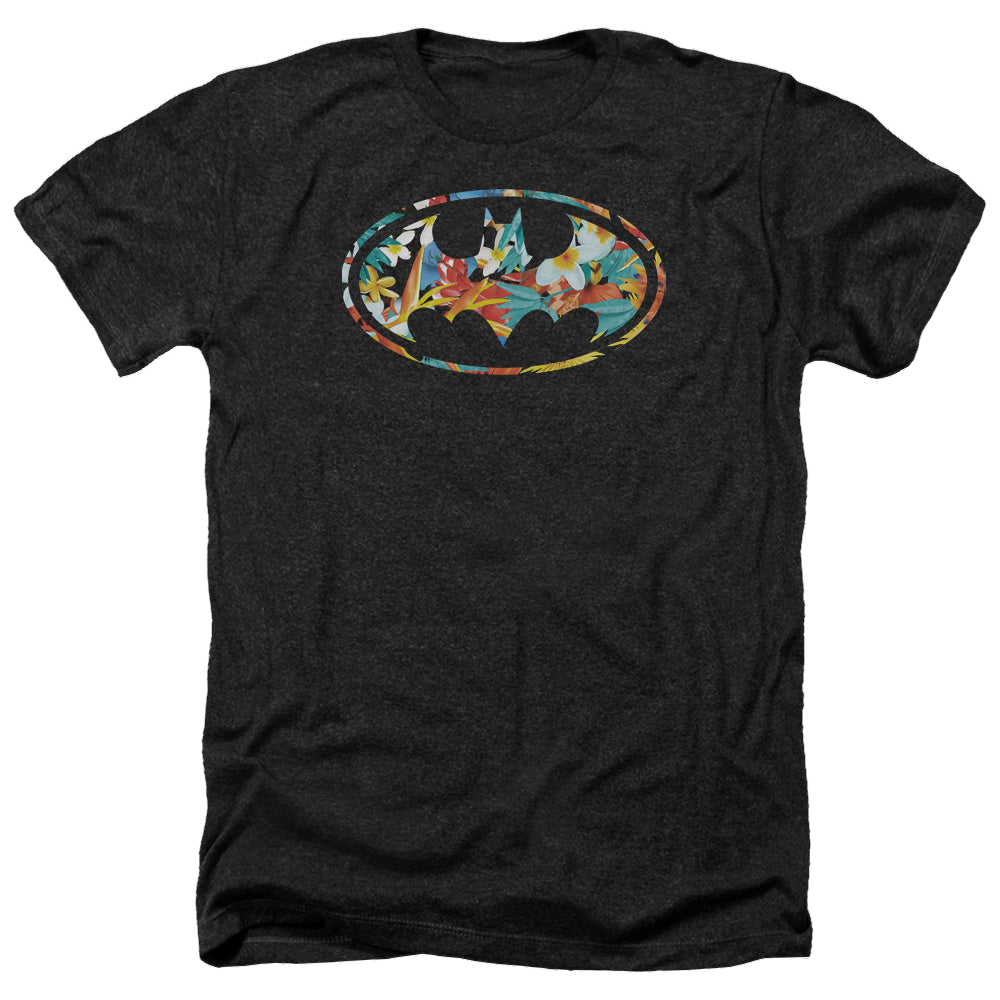 Batman Hawaiian Bat - Men's Heather T-Shirt Men's Heather T-Shirt Batman