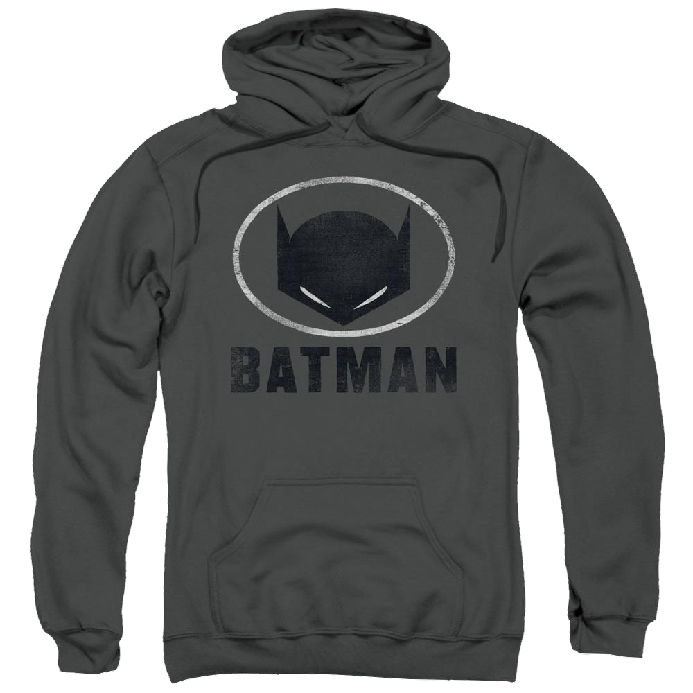 Batman Mask In Oval - Pullover Hoodie Pullover Hoodie Batman