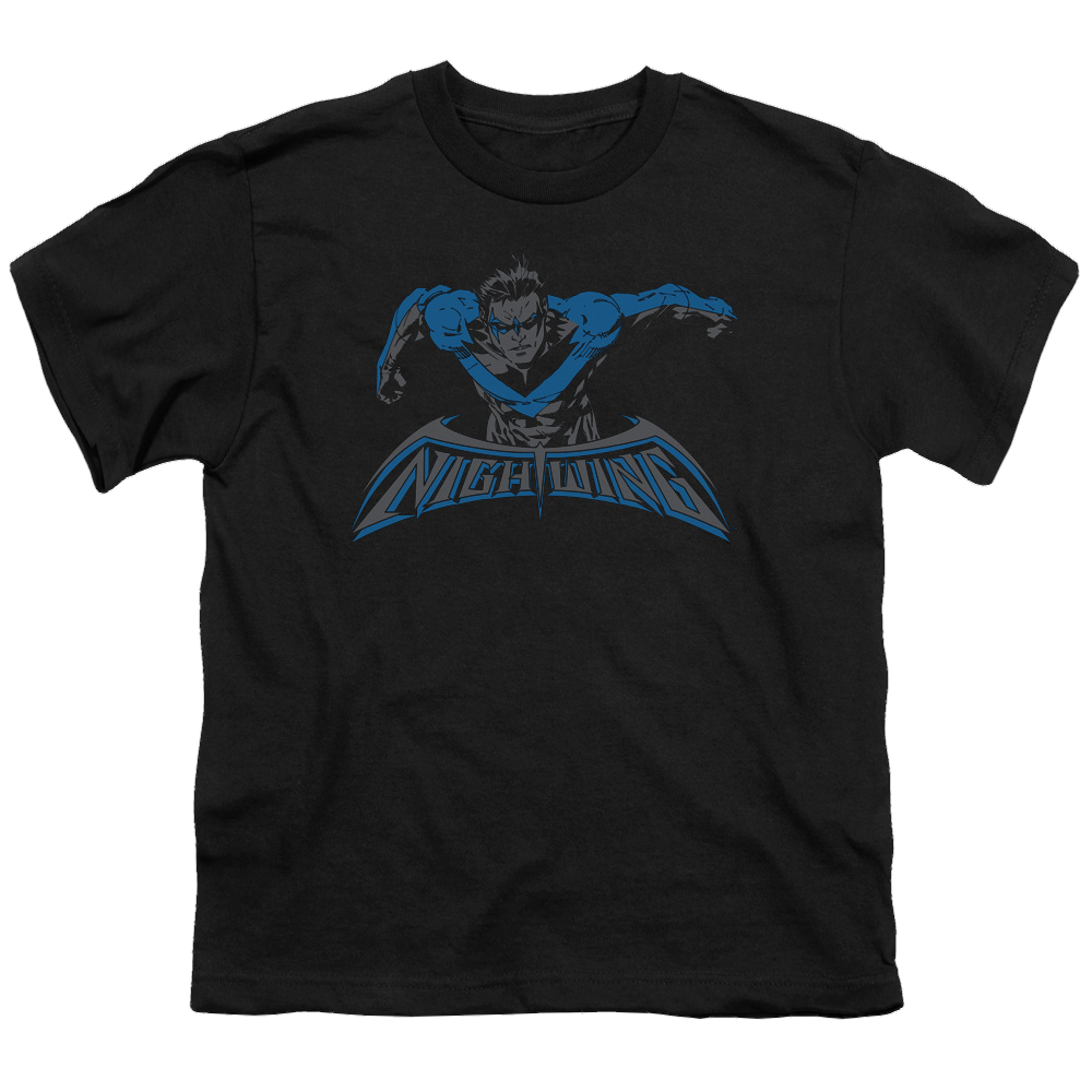 Nightwing Wing Of The Night - Youth T-Shirt Youth T-Shirt (Ages 8-12) Nightwing
