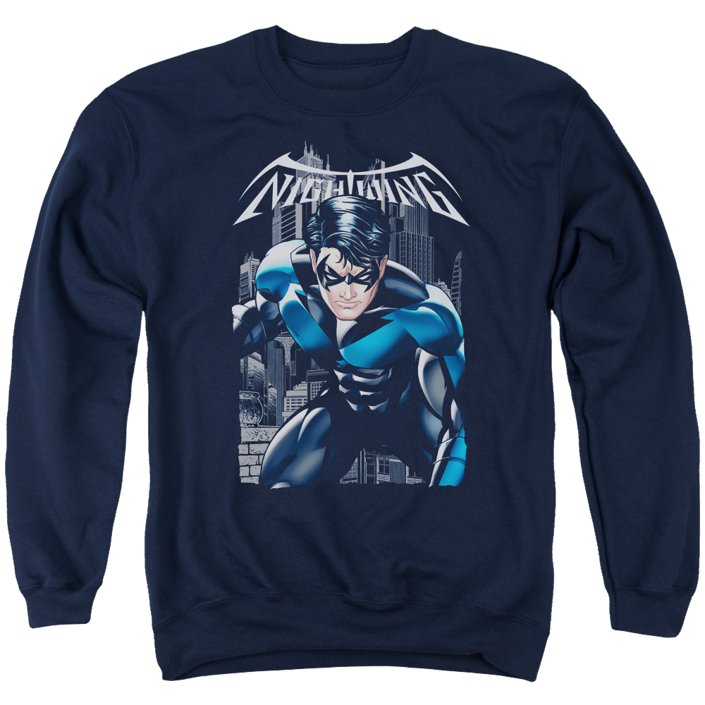 Batman A Legacy - Men's Crewneck Sweatshirt Men's Crewneck Sweatshirt Nightwing