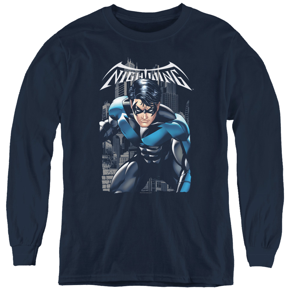 Nightwing A Legacy - Youth Long Sleeve T-Shirt Youth Long Sleeve T-Shirt Nightwing