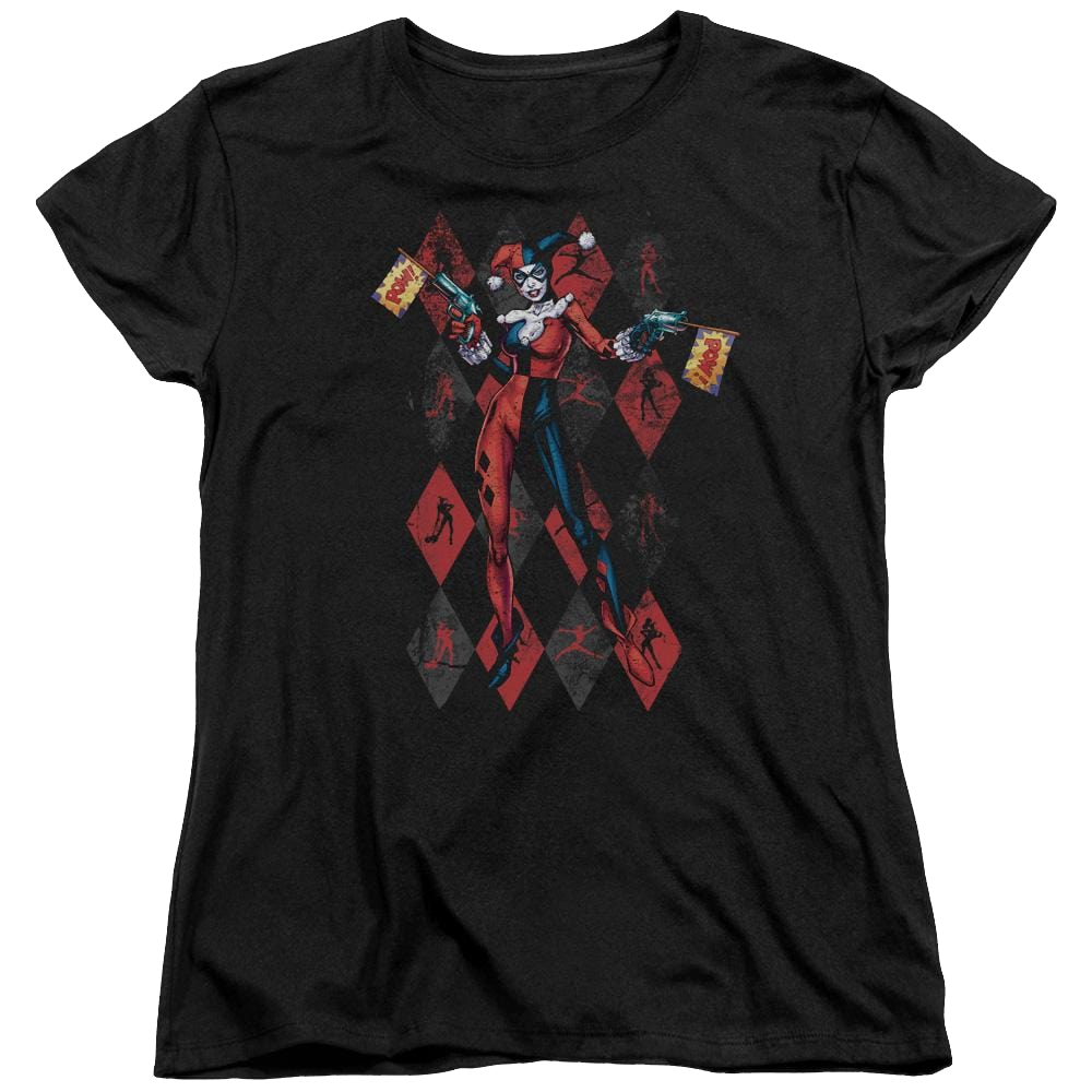 Batman Pow Pow - Women's T-Shirt Women's T-Shirt Harley Quinn
