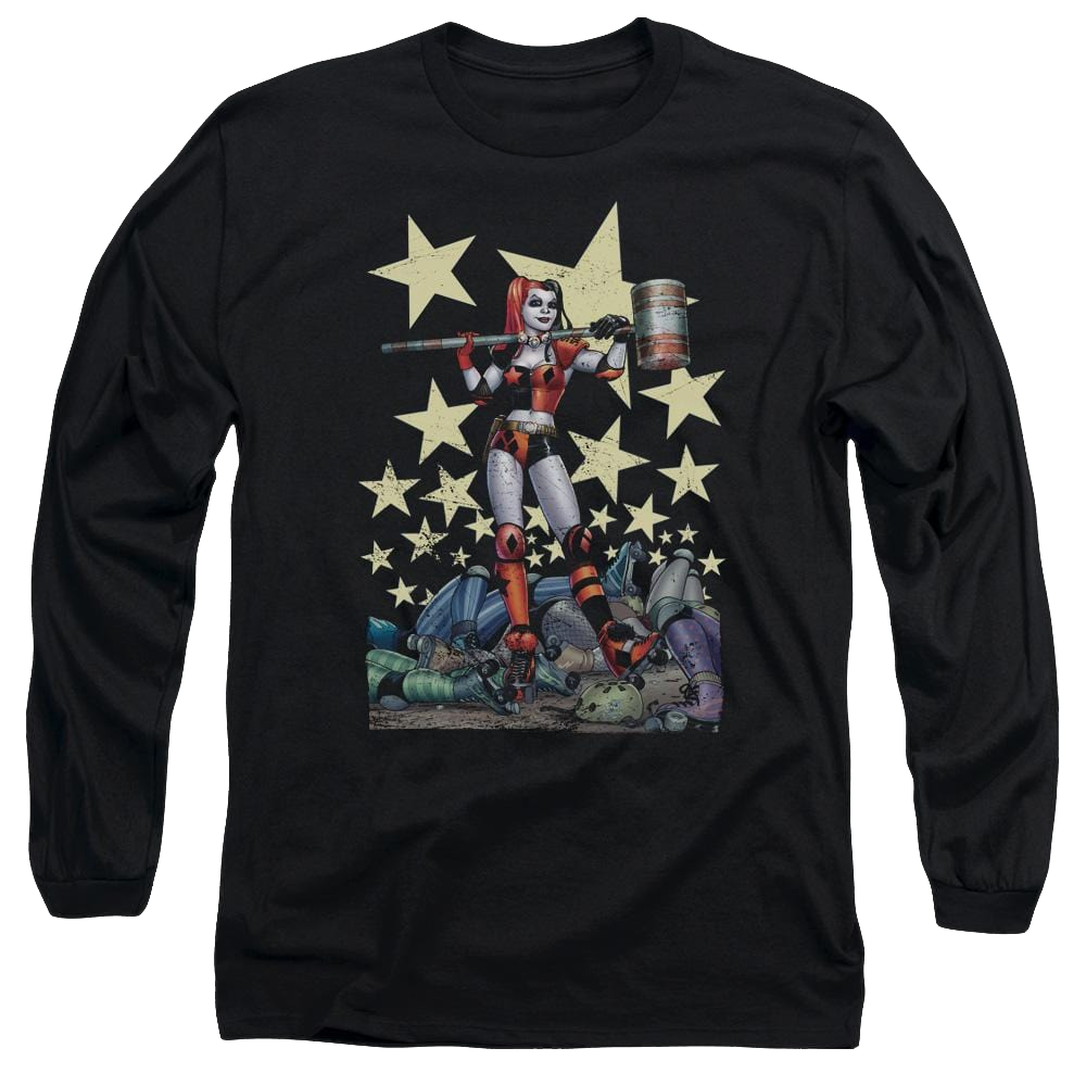 Batman Hammer Time - Men's Long Sleeve T-Shirt Men's Long Sleeve T-Shirt Harley Quinn