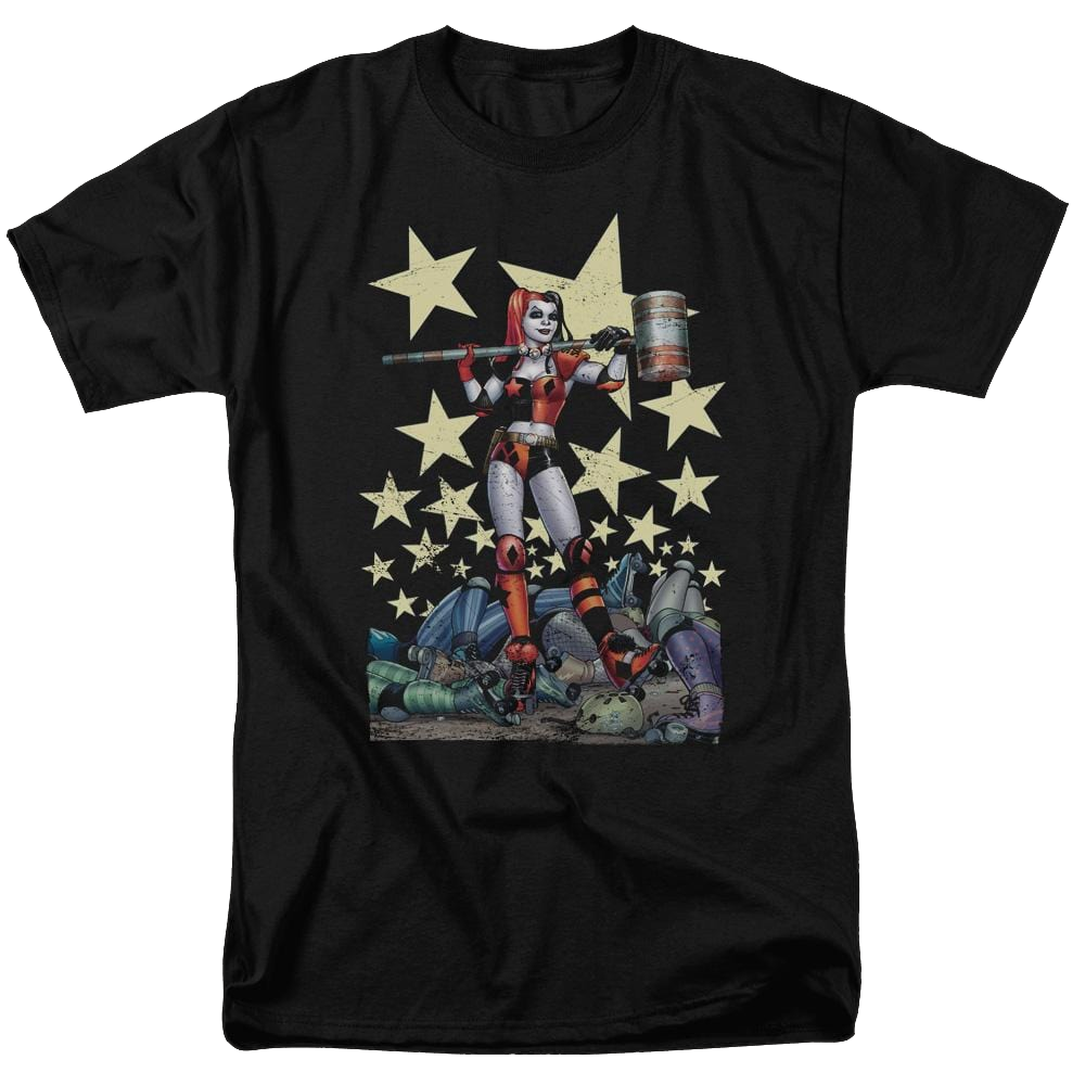 Batman Hammer Time - Men's Regular Fit T-Shirt Men's Regular Fit T-Shirt Harley Quinn
