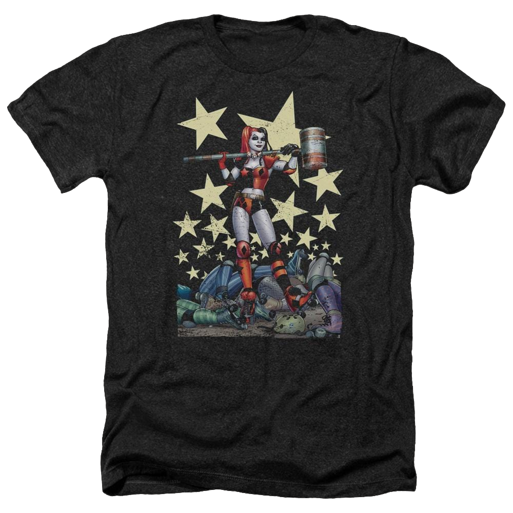 Batman Hammer Time - Men's Heather T-Shirt Men's Heather T-Shirt Harley Quinn