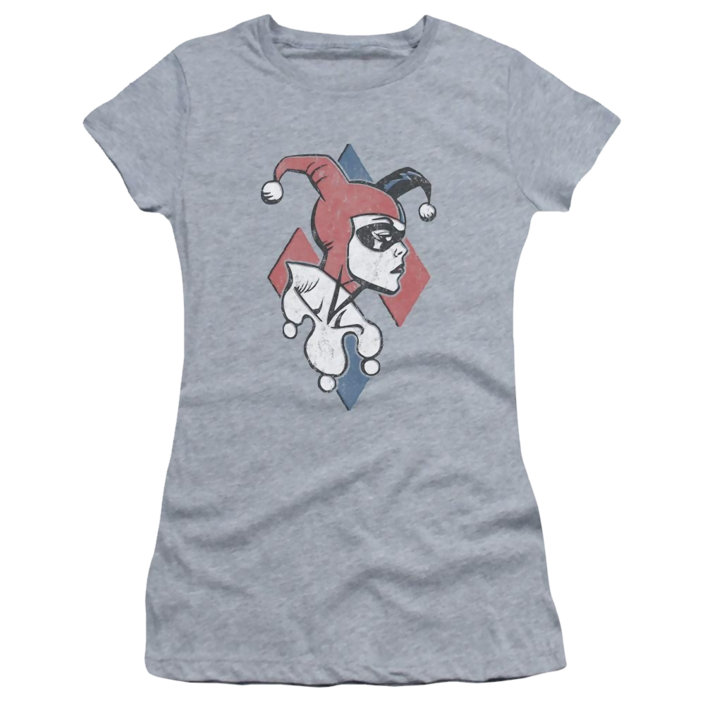 Batman Profiling - Juniors T-Shirt Juniors T-Shirt Harley Quinn