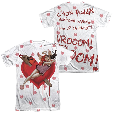 Harley Quinn Batman Vroom men's all-over print t-shirt