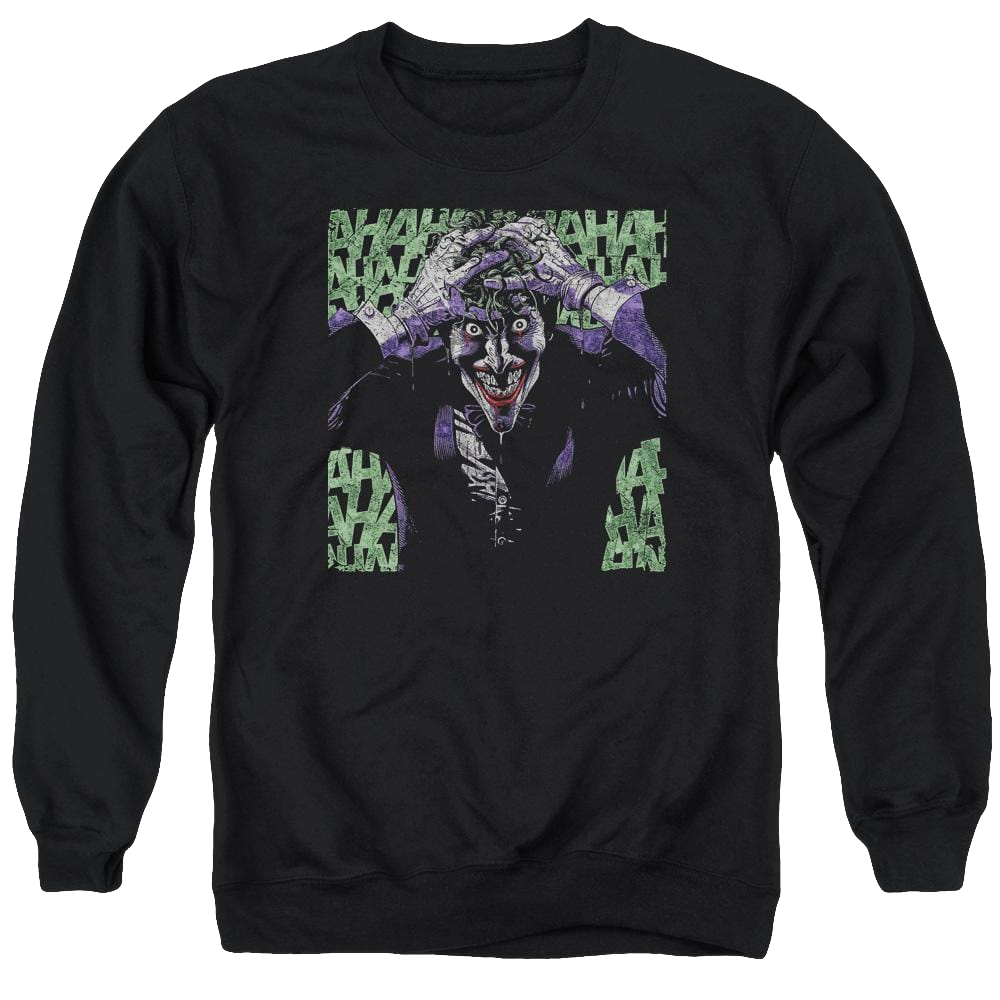 Batman Insanity - Men's Crewneck Sweatshirt Men's Crewneck Sweatshirt Joker