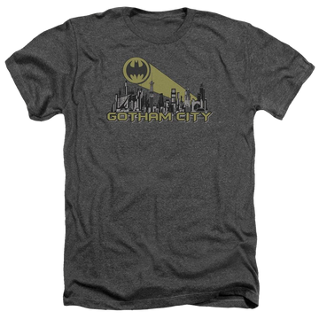 Batman Gotham Skyline - Men's Heather T-Shirt Men's Heather T-Shirt Batman