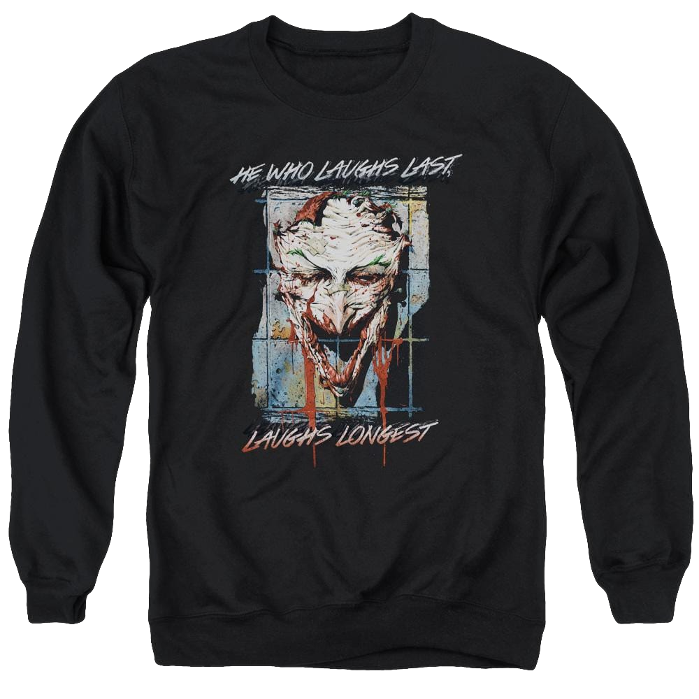 Batman Just For Laughs - Men's Crewneck Sweatshirt Men's Crewneck Sweatshirt Joker