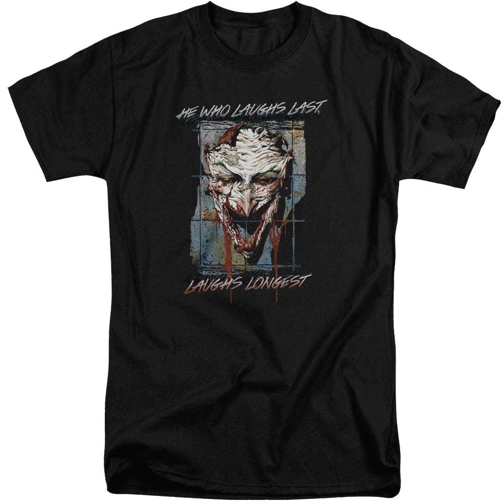 Batman Just For Laughs - Men's Tall Fit T-Shirt Men's Tall Fit T-Shirt Joker
