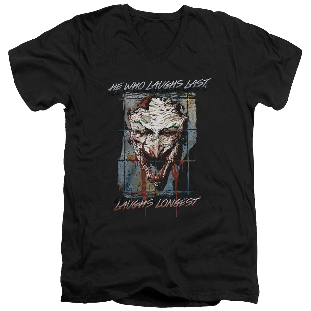 Batman Just For Laughs - Men's V-Neck T-Shirt Men's V-Neck T-Shirt Joker