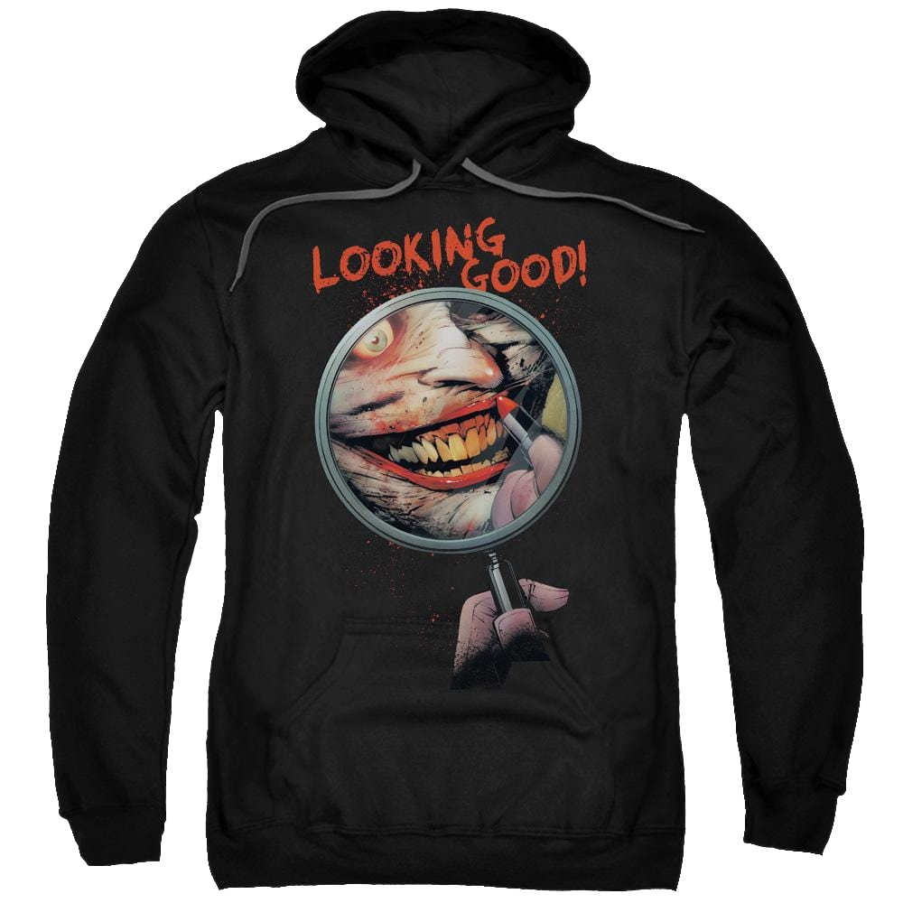 Batman Looking Good - Pullover Hoodie Pullover Hoodie Joker
