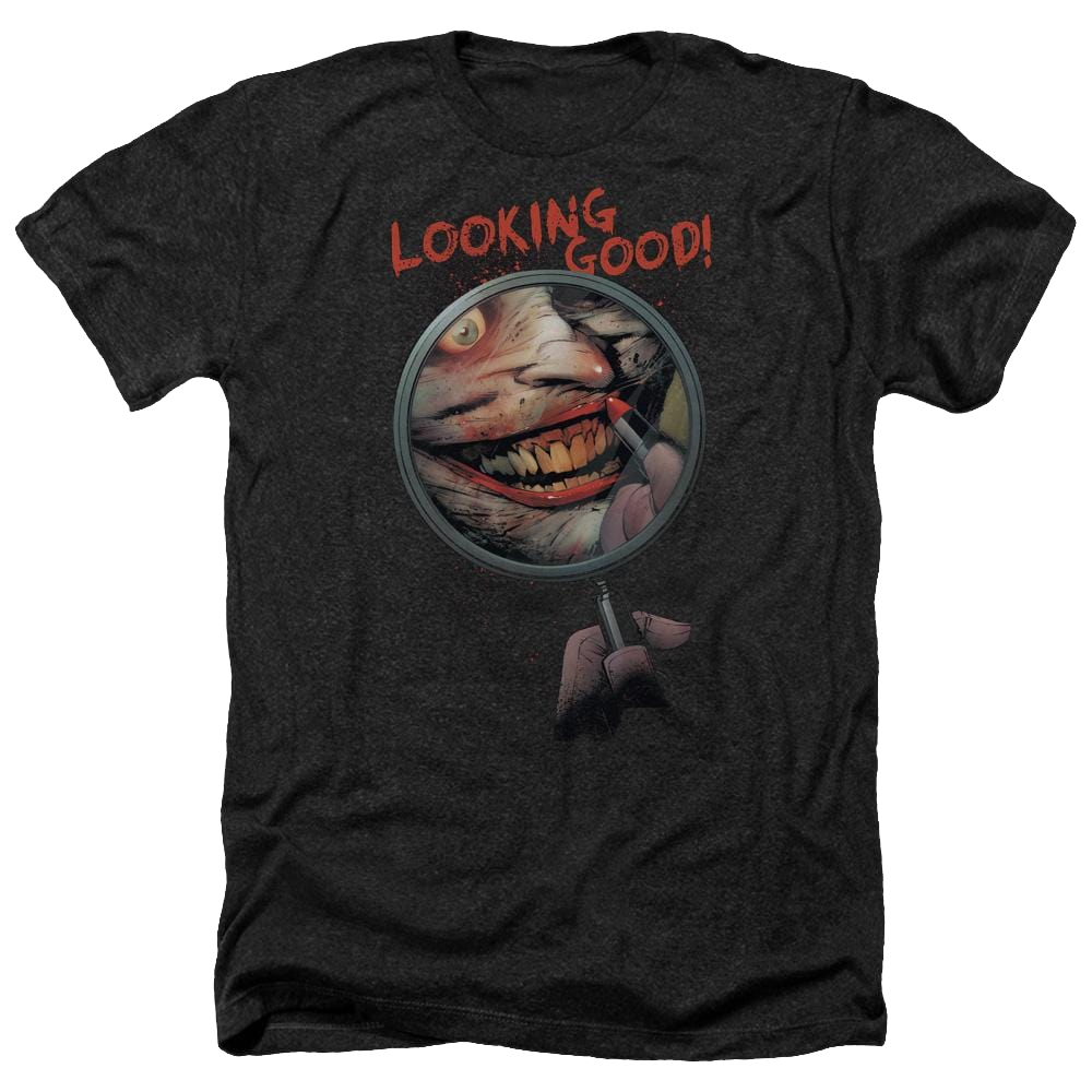 Batman Looking Good - Men's Heather T-Shirt Men's Heather T-Shirt Joker
