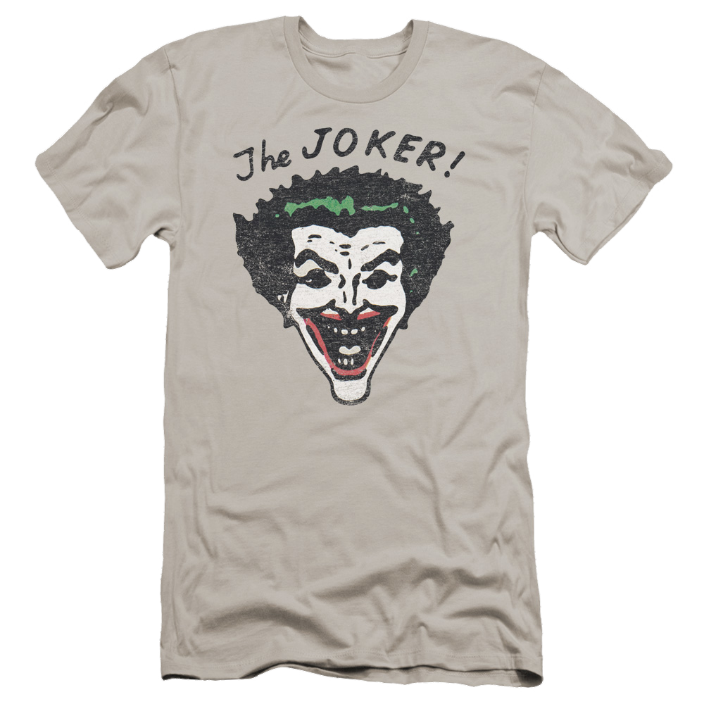 Batman Retro Joker - Men's Premium Slim Fit T-Shirt Men's Premium Slim Fit T-Shirt Joker