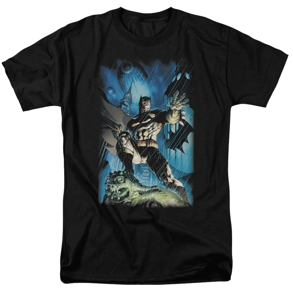 Batman Stormy Dark Knight - Men's Regular Fit T-Shirt Men's Regular Fit T-Shirt Batman
