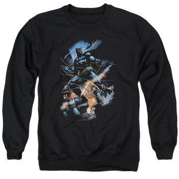 Batman Gotham Knight - Men's Crewneck Sweatshirt Men's Crewneck Sweatshirt Batman