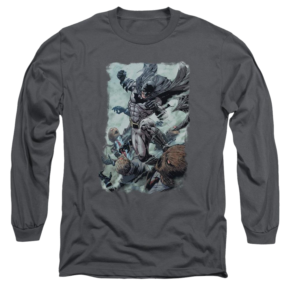 Batman Punch - Men's Long Sleeve T-Shirt Men's Long Sleeve T-Shirt Batman