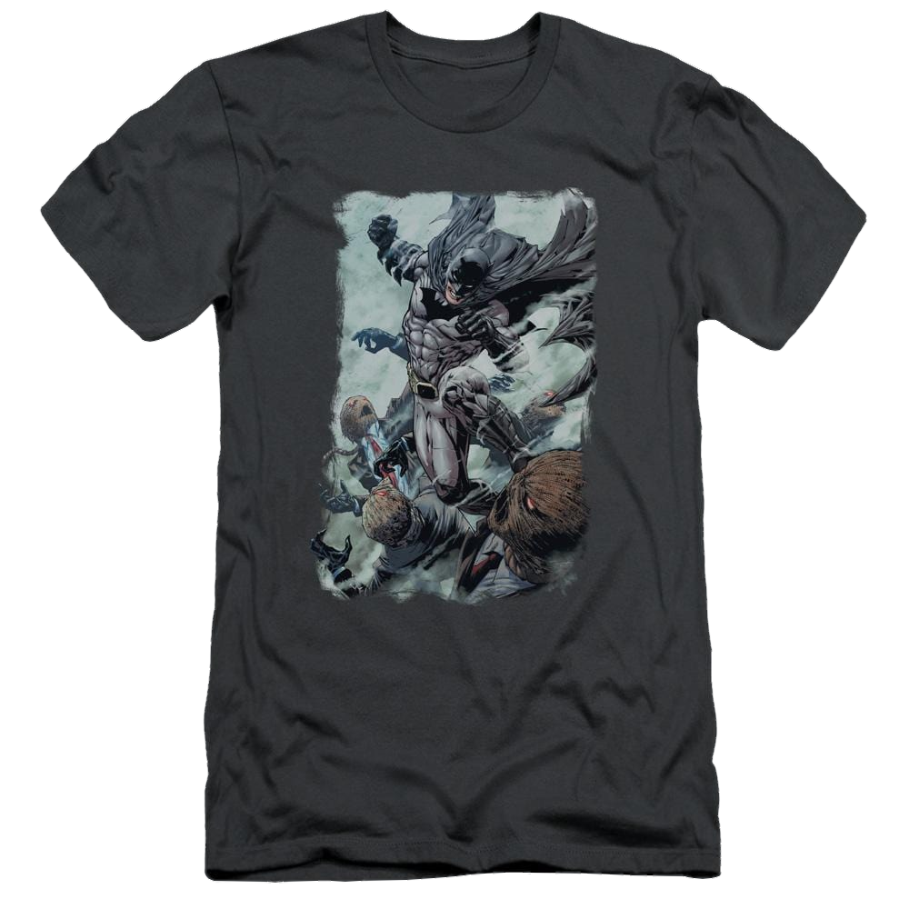 Batman Punch - Men's Slim Fit T-Shirt Men's Slim Fit T-Shirt Batman