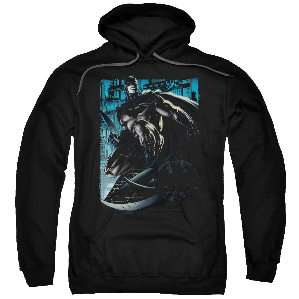 Batman Knight Falls In Gotham - Pullover Hoodie Pullover Hoodie Batman