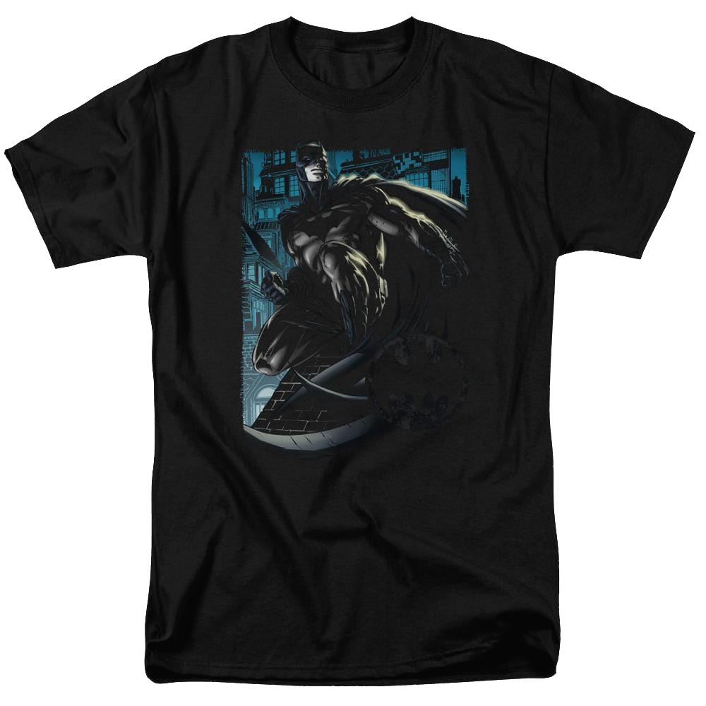 Batman Knight Falls In Gotham - Men's Regular Fit T-Shirt Men's Regular Fit T-Shirt Batman