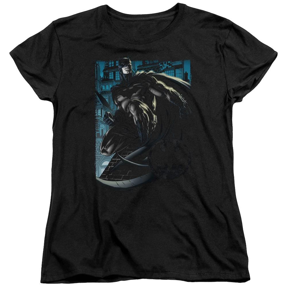 Batman Knight Falls In Gotham - Women's T-Shirt Women's T-Shirt Batman