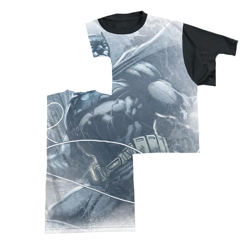 Batman - Protector Adult Black Back 100% Poly T-Shirt Men's Black Back T-Shirt Batman
