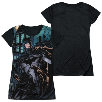 Batman Coming For You - Juniors Black Back T-Shirt Juniors Black Back T-Shirt Batman