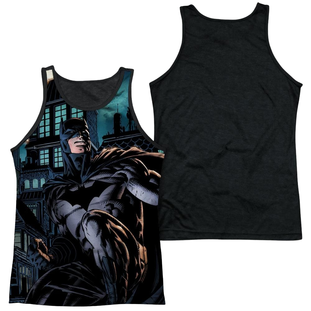 Batman Coming For You Men's Black Back Tank Men's Black Back Tank Batman