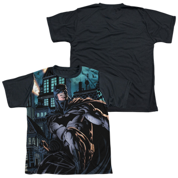 DC Batman Coming For You - Youth Black Back T-Shirt Youth Black Back T-Shirt (Ages 8-12) Batman