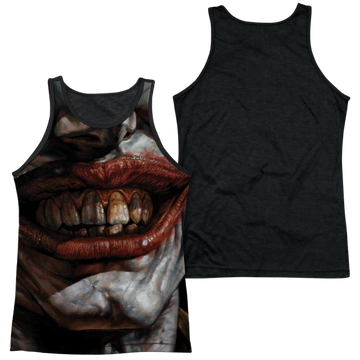Joker Batman Asylum men's black back tank
