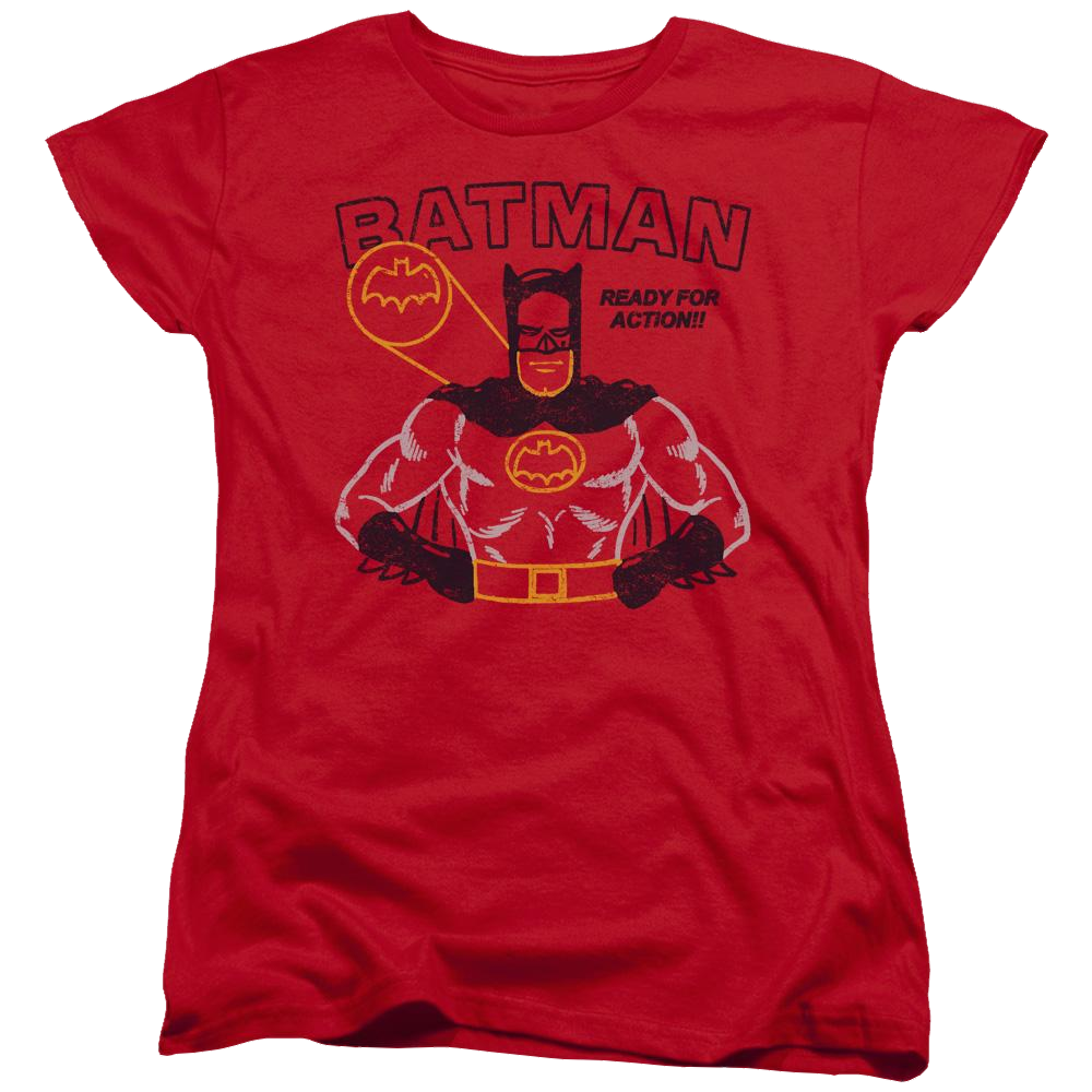 Batman Ready For Action - Women's T-Shirt Women's T-Shirt Batman