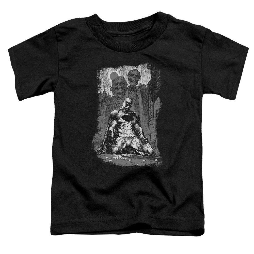 DC Batman Sketchy Shadows - Toddler T-Shirt Toddler T-Shirt Batman