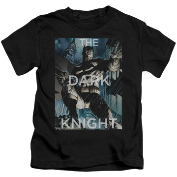 DC Batman Fighting The Storm - Kid's T-Shirt Kid's T-Shirt (Ages 4-7) Batman