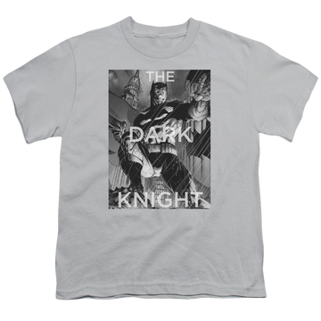 DC Batman Fighting The Storm - Youth T-Shirt Youth T-Shirt (Ages 8-12) Batman